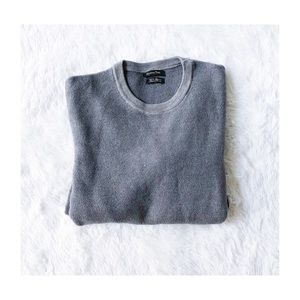 Men’s Waffle Knit Merino Wool Sweater XL